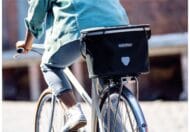 Sacoche vélo guidon amovible