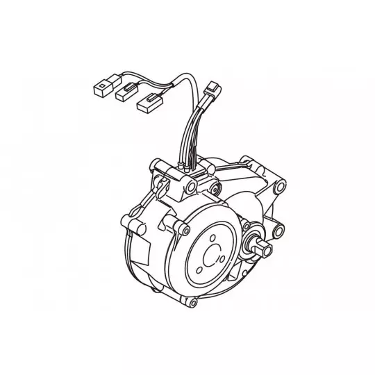Moteur vélo silencieux et efficace