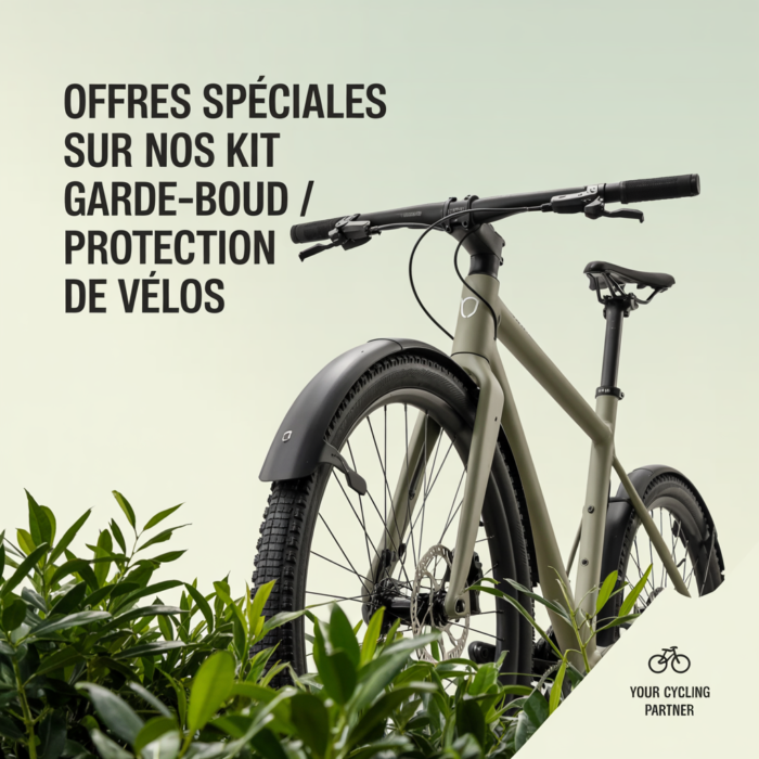 Promo sur kits garde-boue et protections vélos