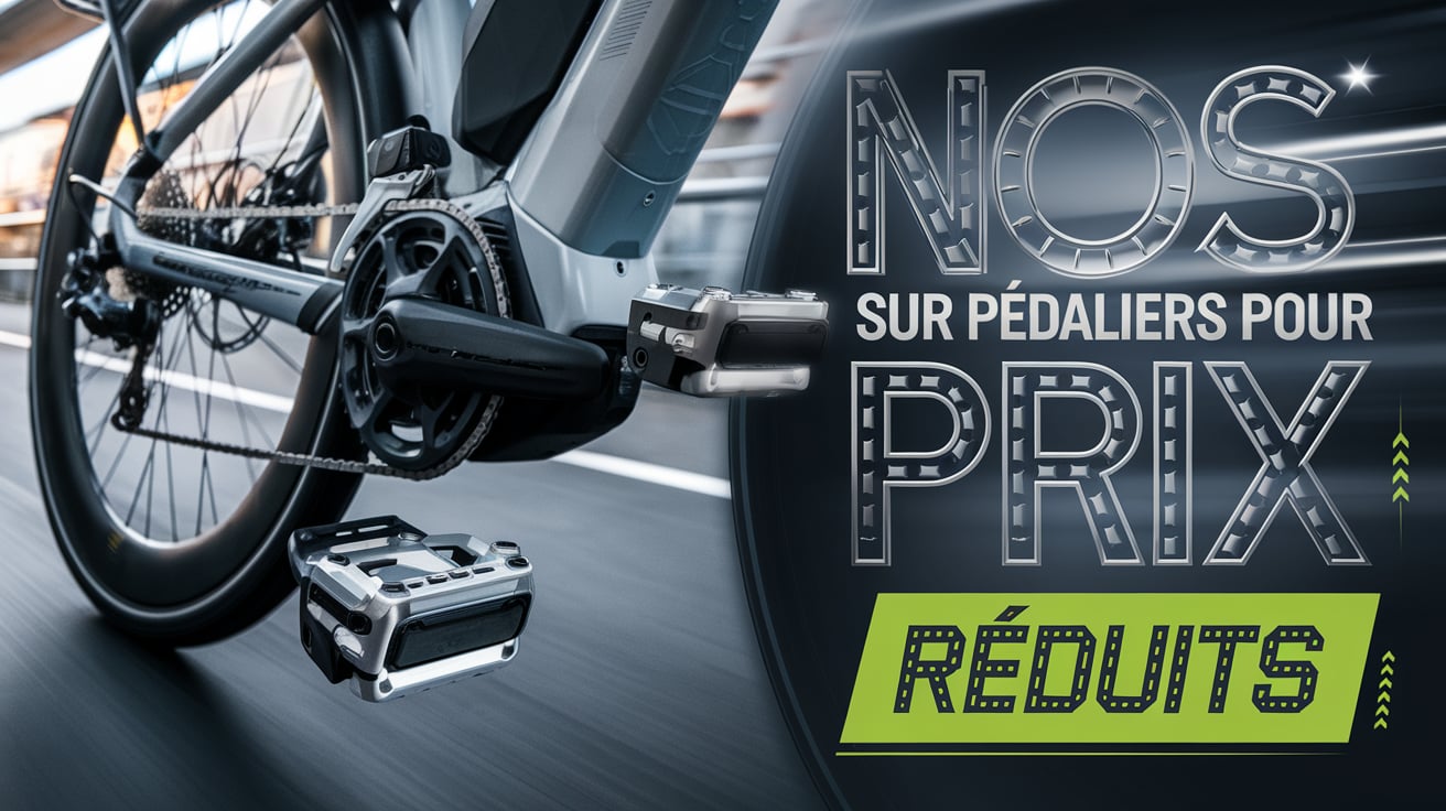 Promo sur nos pédaliers pour vélos