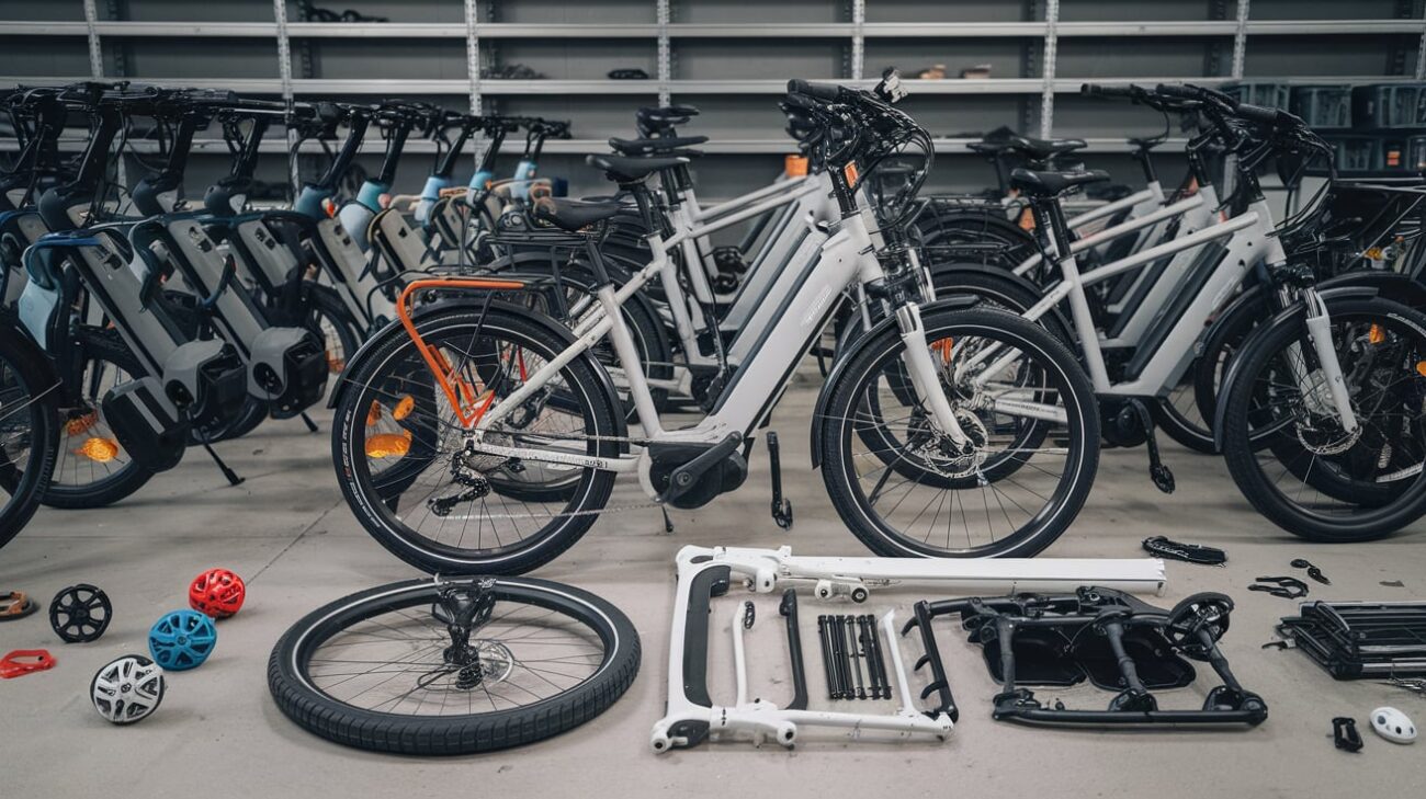 Pièces détachées vélos en promo pièces détachées vélo électrique