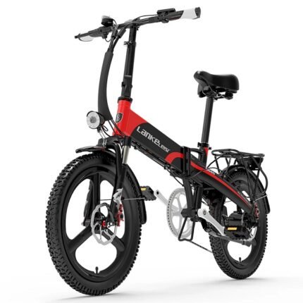 Meilleur velos pliant LANKELEISI G660 vélo pliant electrique ville