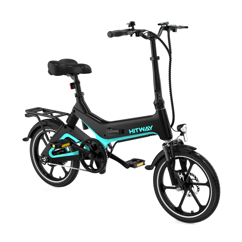 Vélo électrique Pliant Compact - HITWAY BK2 (9) Meilleur HITWAY vélo pliant 16 pouces