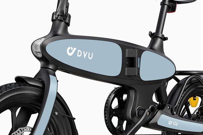 DYU vélo electrique pliant efficace