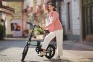 DYU vélo electrique pliant efficace