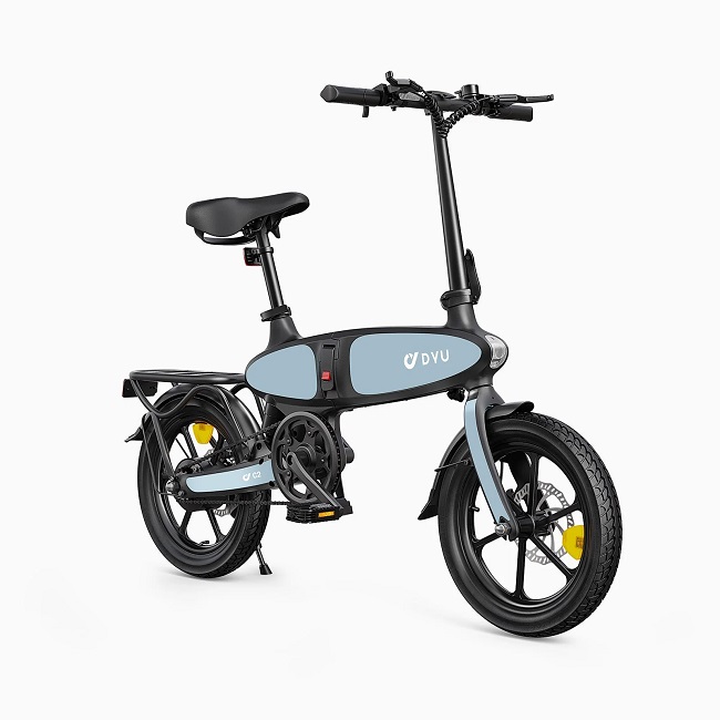 DYU vélo electrique pliant efficace