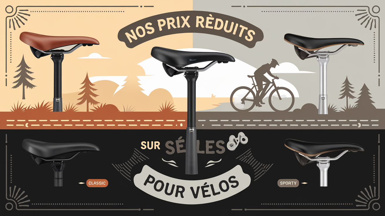 Promo sur Selles pour Vélos