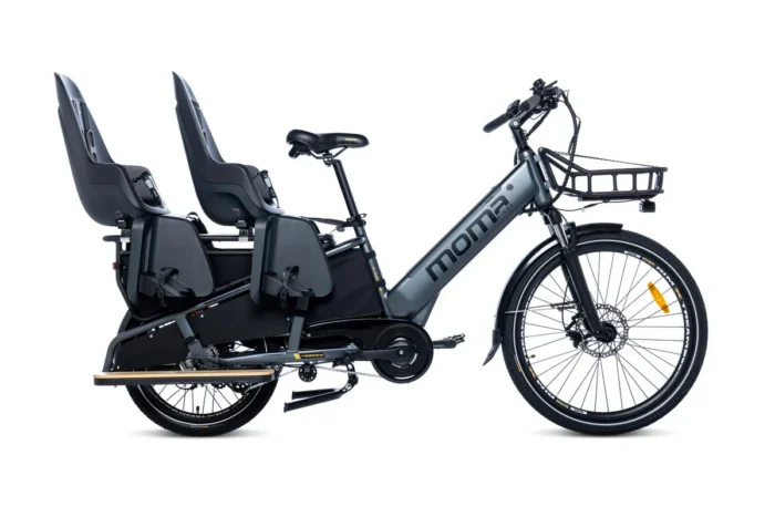Vélo Électrique Cargo/Longtail Autonomie 100 km