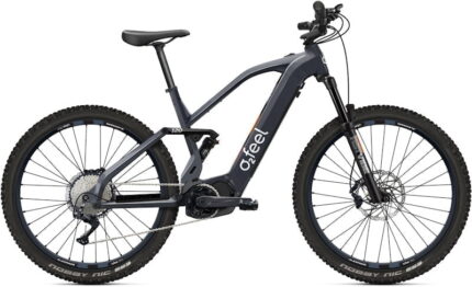 VTT O2Feel grande autonomie 90 km VTT puissant confortable pas cher : O2Feel Amplitude AM Boost 4.1